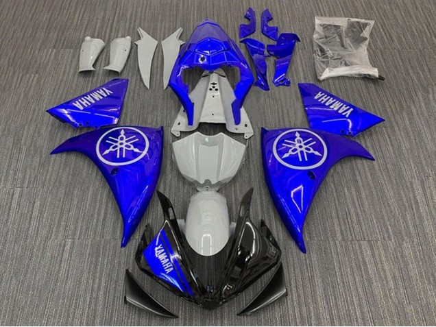 2009-2011 Yamaha YZF 1000 R1 Motorcycle Fairings - Blue Nardo Grey Black Canada for Sale