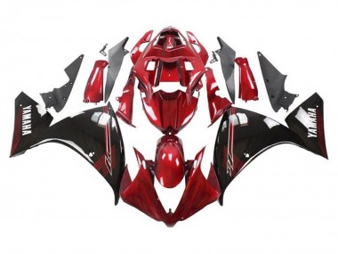 2009-2011 Yamaha YZF 1000 R1 Motorcycle Fairings - Red Glossy Black Canada for Sale