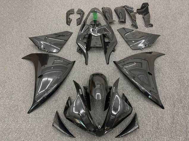 2009-2011 Yamaha YZF 1000 R1 Motorcycle Fairings - Faux Carbon Fiber Canada for Sale