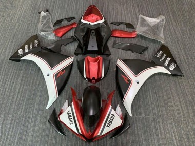 2009-2011 Yamaha YZF 1000 R1 Motorcycle Fairings - White Red Matte Black Canada for Sale