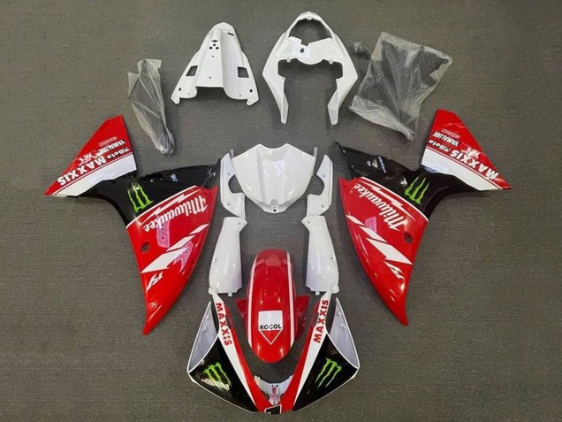 2009-2011 Yamaha YZF 1000 R1 Motorcycle Fairings - White Red Black Green Monster Milwaukee Canada for Sale