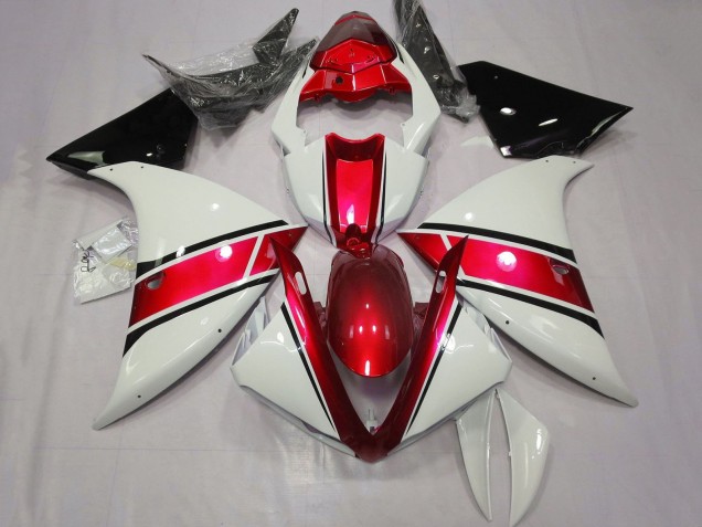 2009-2011 Yamaha YZF 1000 R1 Motorcycle Fairing - White Red Black Canada for Sale