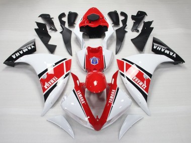 2009-2011 Yamaha YZF 1000 R1 Motorcycle Fairings - White Red Black Canada for Sale