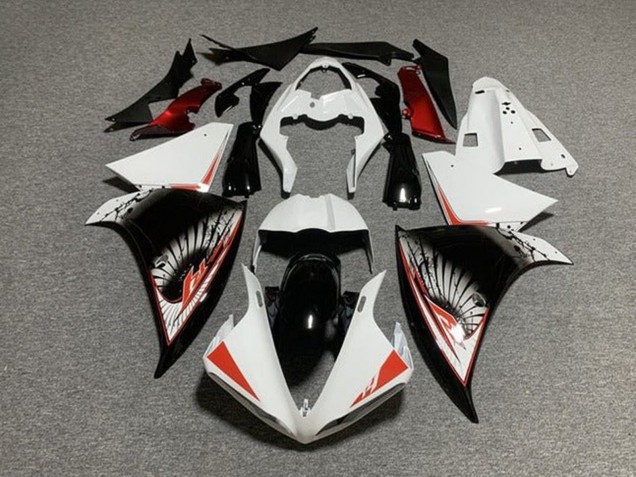 2012-2014 Yamaha YZF 1000 R1 Motorcycle Fairing - White Red Black Canada for Sale
