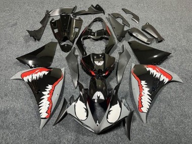 2012-2014 Yamaha YZF 1000 R1 Motorcycle Fairings - Glossy Black White Red Shark Canada for Sale