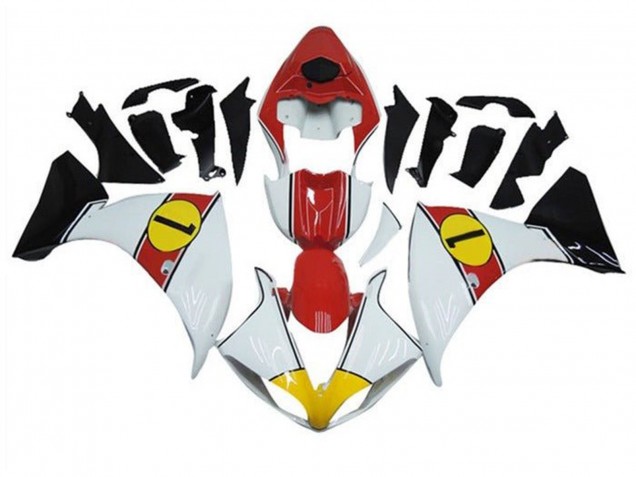 2012-2014 Yamaha YZF 1000 R1 Motorcycle Fairings - White Red Yellow Black Canada for Sale
