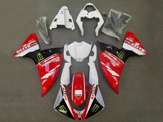 2012-2014 Yamaha YZF 1000 R1 Motorcycle Fairings - White Red Black Green Milwaukee Maxxis Monster Canada for Sale