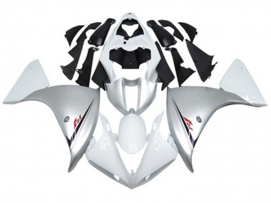 2012-2014 Yamaha YZF 1000 R1 Motorcycle Fairings - Silver White Canada for Sale