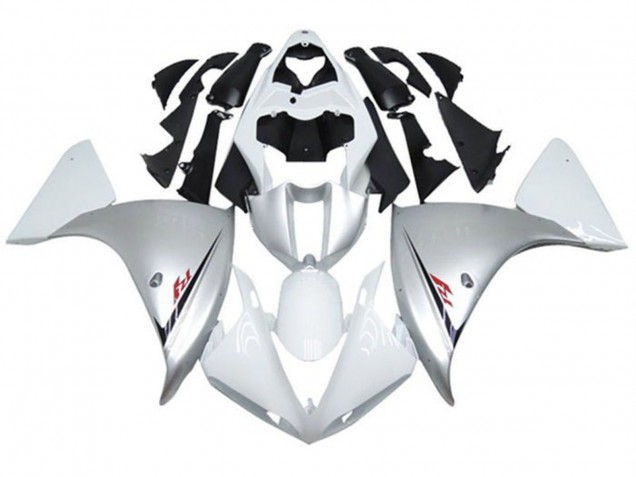 2012-2014 Yamaha YZF 1000 R1 Motorcycle Fairings - Silver White Canada for Sale
