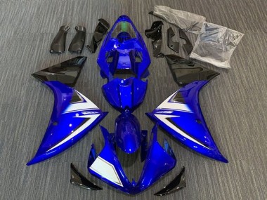 2012-2014 Yamaha YZF 1000 R1 Motorcycle Fairings - Blue White Black Stripe Canada for Sale