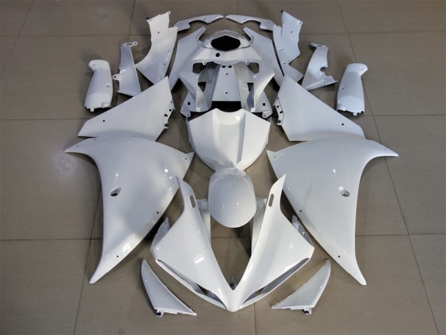 2012-2014 Yamaha YZF 1000 R1 Motorcycle Fairings - White Canada for Sale