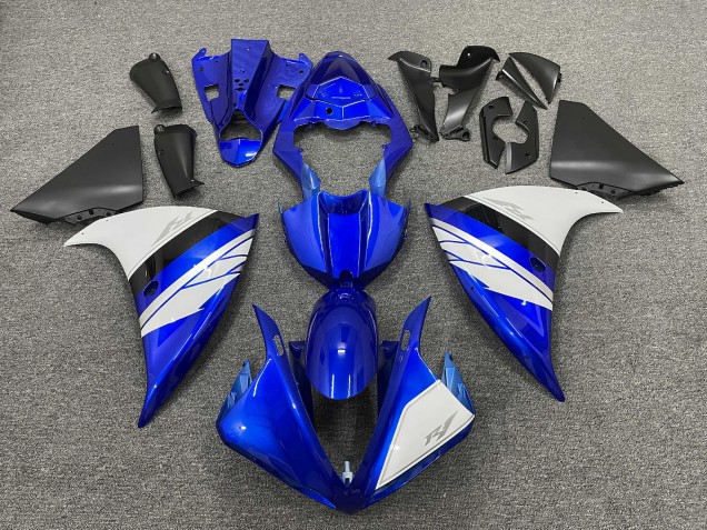 2012-2014 Yamaha YZF 1000 R1 Motorcycle Fairings - Blue White Black Canada for Sale