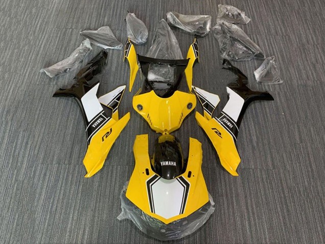 2015-2019 Yamaha YZF 1000 R1 Motorcycle Fairing Kits - Yellow White Black Canada for Sale