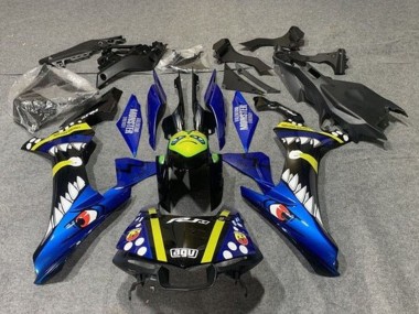 2015-2019 Yamaha YZF 1000 R1 Motorcycle Fairings - Blue Yellow Black Shark Canada for Sale