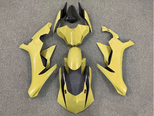 2015-2019 Yamaha YZF 1000 R1 Motorcycle Fairings - Yellow Glossy Black Canada for Sale