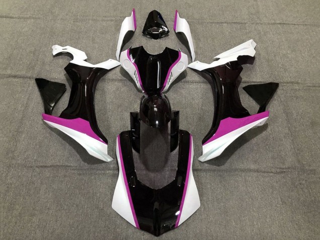 2015-2019 Yamaha YZF 1000 R1 Motorcycle Fairings - White Glossy Black Pink Canada for Sale