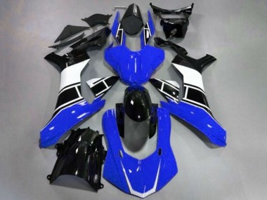 2015-2019 Yamaha YZF 1000 R1 Motorcycle Fairing - Blue White Glossy Black Canada for Sale