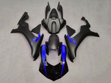 2015-2019 Yamaha YZF 1000 R1 Motorcycle Fairings - Matte Black Glossy Black Blue Canada for Sale