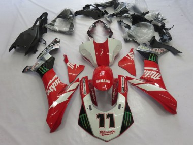 2015-2019 Yamaha YZF 1000 R1 Motorcycle Fairings - White Red Black Green Monster Milwaukee 11 Canada for Sale