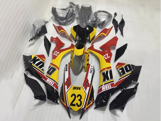 2020-2025 Yamaha YZF 1000 R1 Motorcycle Fairings - White Yellow Red Black Canada for Sale