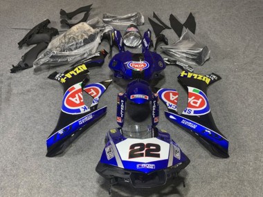 2020-2025 Yamaha YZF 1000 R1 Motorcycle Fairings - Blue White Black Red Pata Canada for Sale