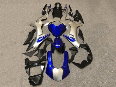 2020-2025 Yamaha YZF 1000 R1 Motorcycle Fairings - Silver Blue Glossy Black Canada for Sale