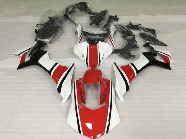 2020-2025 Yamaha YZF 1000 R1 Motorcycle Fairings - White Red Glossy Black Canada for Sale