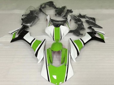 2020-2025 Yamaha YZF 1000 R1 Motorcycle Fairing - White Green Glossy Black Canada for Sale