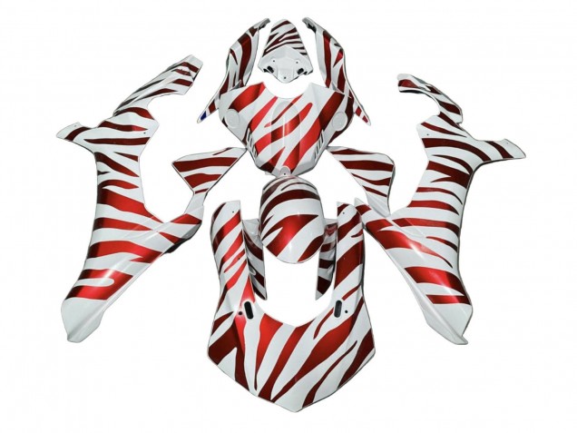 2020-2025 Yamaha YZF 1000 R1 Motorcycle Fairings - White Red Zebra Canada for Sale