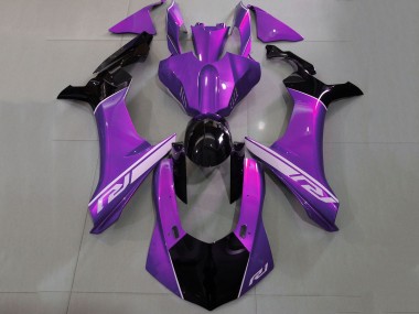 2020-2025 Yamaha YZF 1000 R1 Motorcycle Fairings - Purple Silver Glossy Black Canada for Sale
