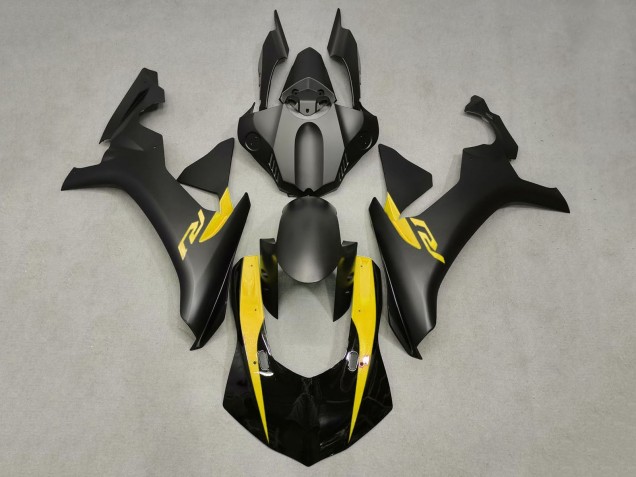 2020-2025 Yamaha YZF 1000 R1 Motorcycle Fairings - Glossy Black Matte Black Yellow Canada for Sale