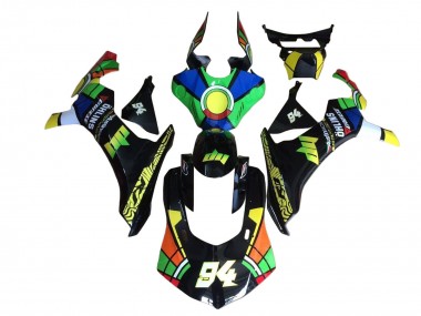 2020-2025 Yamaha YZF 1000 R1 Motorcycle Fairings - Blue Green Yellow Red Black Color Wheel 94 Canada for Sale