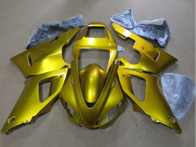 1998-1999 Yamaha YZF 1000 R1 Motorcycle Fairings - Gold Canada for Sale