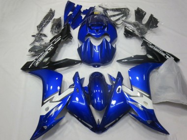 2004-2006 Yamaha YZF 1000 R1 Motorcycle Fairings - Blue White Glossy Black Canada for Sale