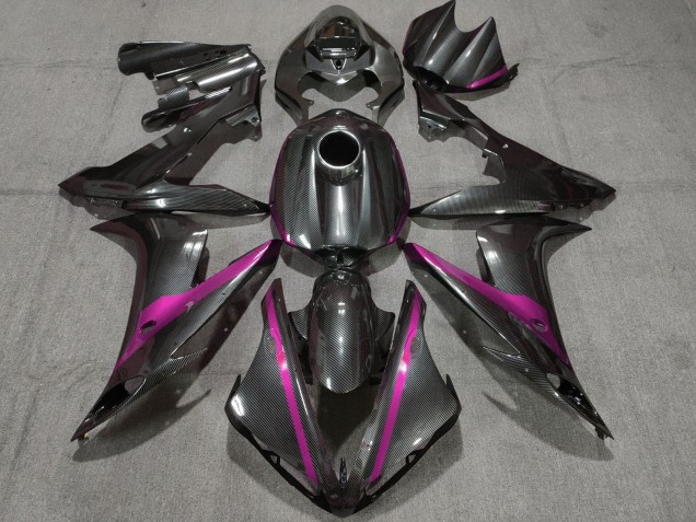 2004-2006 Yamaha YZF 1000 R1 Motorcycle Fairings - Carbon Fiber Style Pink Canada for Sale