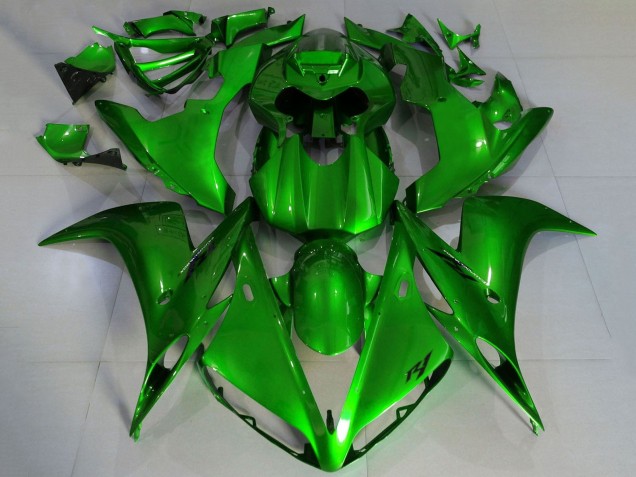 2004-2006 Yamaha YZF 1000 R1 Motorcycle Fairings - Green Canada for Sale