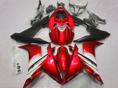 2004-2006 Yamaha YZF 1000 R1 Motorcycle Fairings - Red White Matte Black Canada for Sale