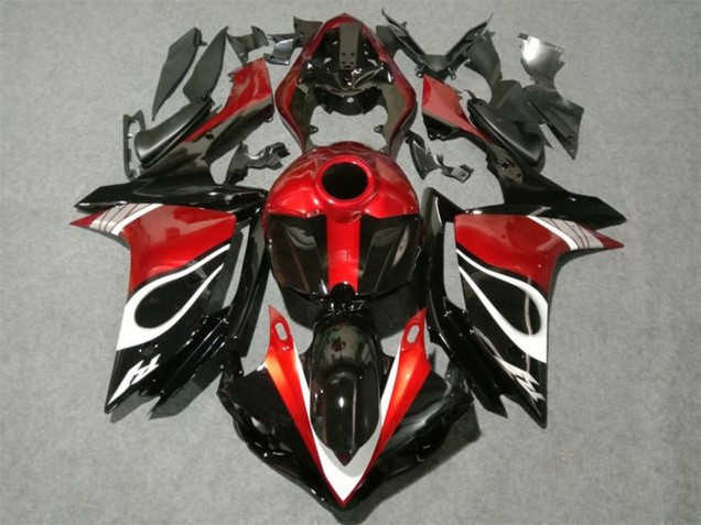 2007-2008 Yamaha YZF 1000 R1 Motorcycle Fairings - Red White Black Canada for Sale