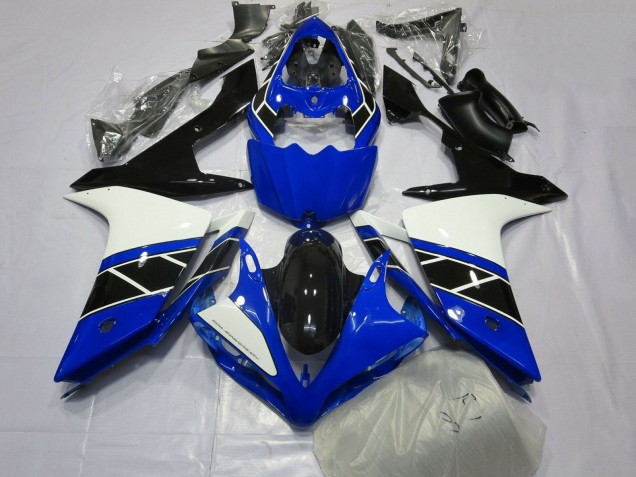 2007-2008 Yamaha YZF 1000 R1 Bike Fairings - Blue White Black Canada for Sale