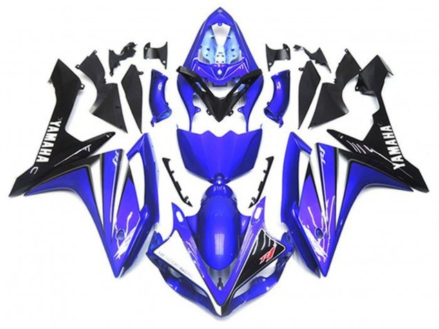 2007-2008 Yamaha YZF 1000 R1 Motorcycle Fairing Kits - Blue White Black Canada for Sale