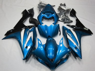 2007-2008 Yamaha YZF 1000 R1 Motorcycle Fairings - Blue White Black Canada for Sale