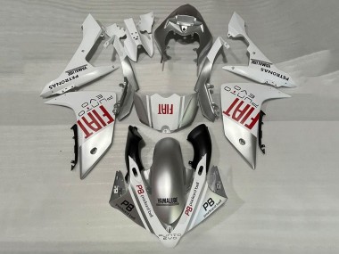 2007-2008 Yamaha YZF 1000 R1 Motorcycle Fairings - Silver White Red Fiat Canada for Sale