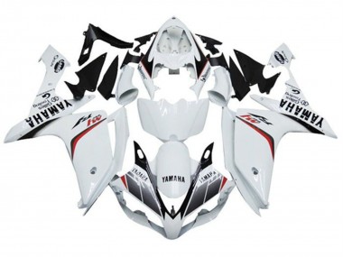 2007-2008 Yamaha YZF 1000 R1 Motorcycle Fairings - White Red Black Stripe M1 Canada for Sale
