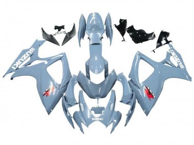 2006-2007 Suzuki GSXR 600 / GSXR 750 Motorcycle Fairings - Blue Grey White Red Canada for Sale