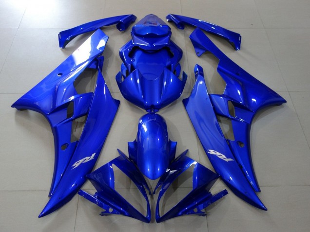 2006-2007 Yamaha YZF R6 Motorcycle Fairings - Blue Canada for Sale