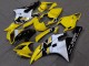 2006-2007 Yamaha YZF R6 Motorcycle Fairings - Yellow White Glossy Black Motul Michelin Canada for Sale