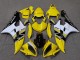 2006-2007 Yamaha YZF R6 Motorcycle Fairings - Yellow White Glossy Black Motul Michelin Canada for Sale