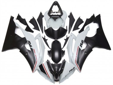 2008-2016 Yamaha YZF R6 Motorcycle Fairing - White Matte Black Red Canada for Sale