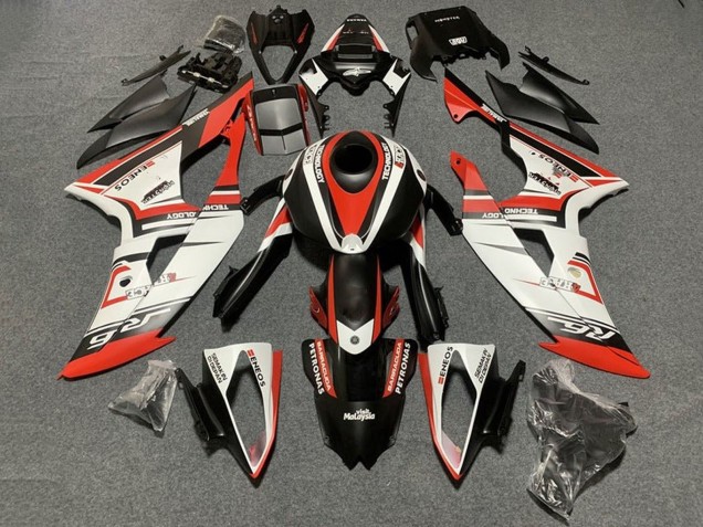 2008-2016 Yamaha YZF R6 Motorcycle Fairings - White Red Matte Black Canada for Sale