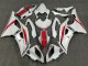 2008-2016 Yamaha YZF R6 Bike Fairings - Pearl White Red Canada for Sale